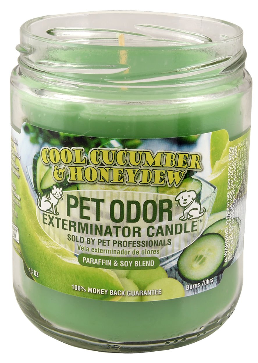 Pet Odor Exterminator 13oz Enzyme-Based Jar Candle Scented Deodorizer