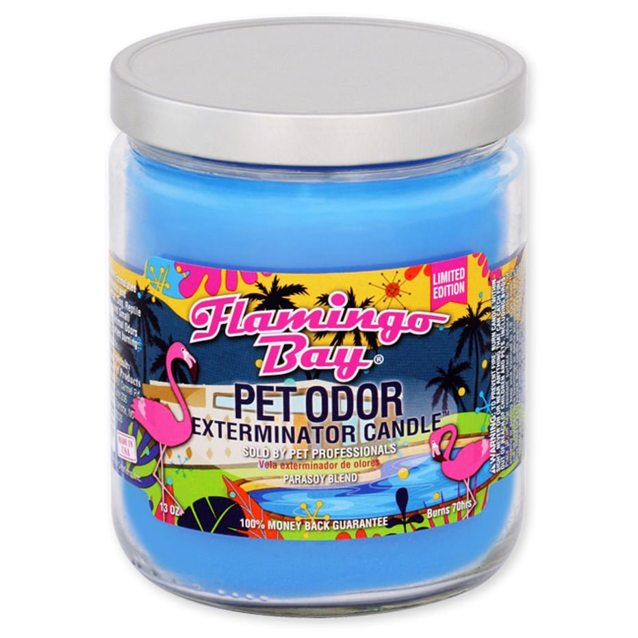 Pet Odor Exterminator 13oz Enzyme-Based Jar Candle Scented Deodorizer