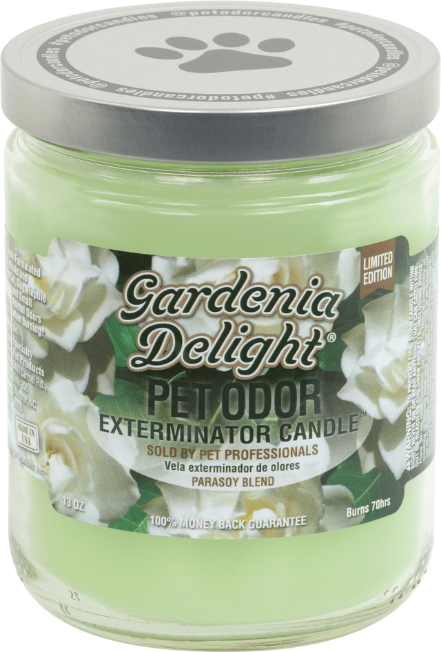 Pet Odor Exterminator 13oz Enzyme-Based Jar Candle Scented Deodorizer
