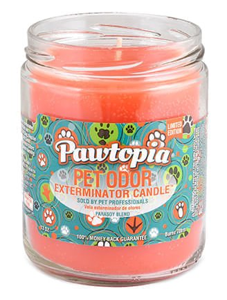 Pet Odor Exterminator 13oz Enzyme-Based Jar Candle Scented Deodorizer