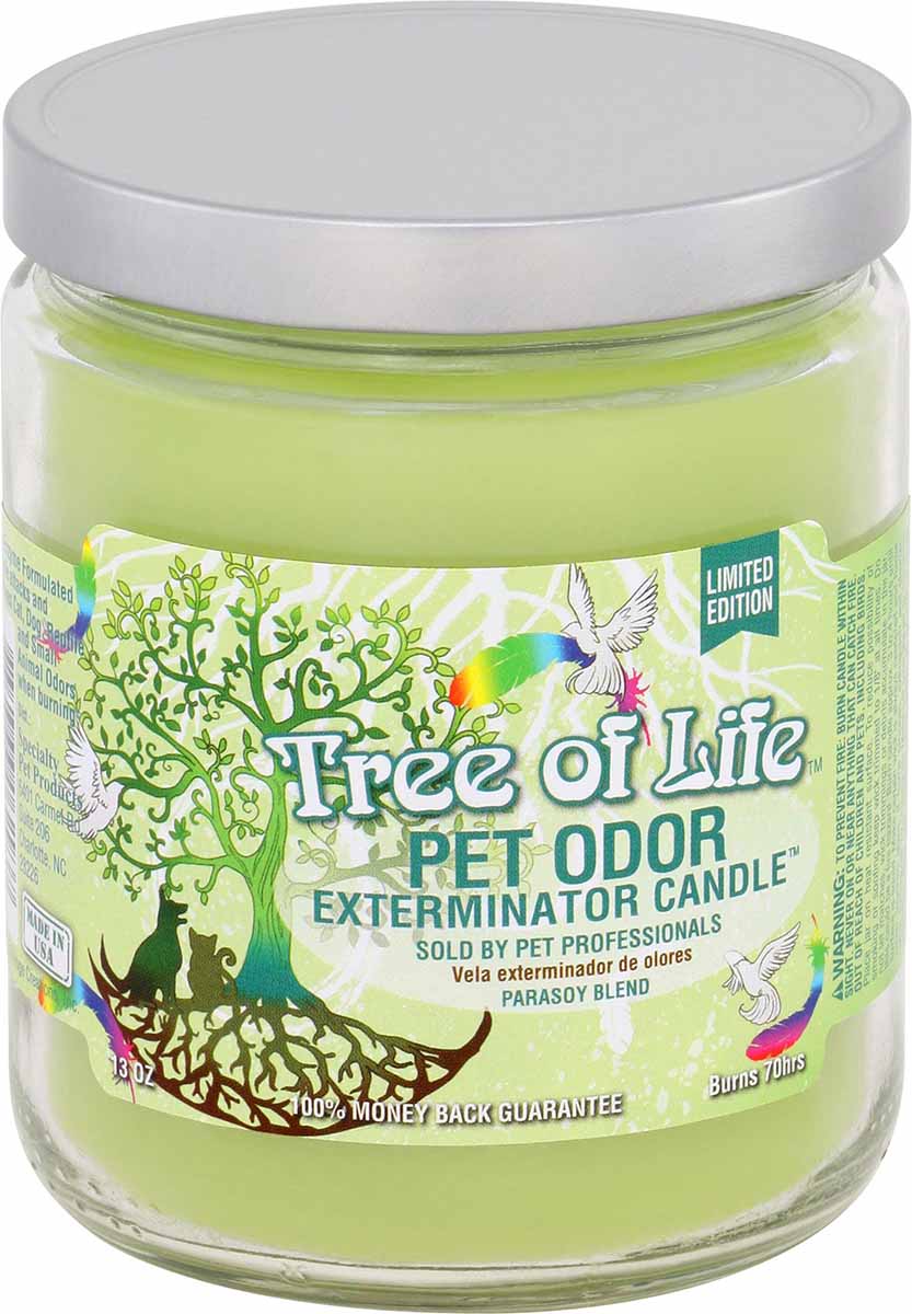 Pet Odor Exterminator 13oz Enzyme-Based Jar Candle Scented Deodorizer