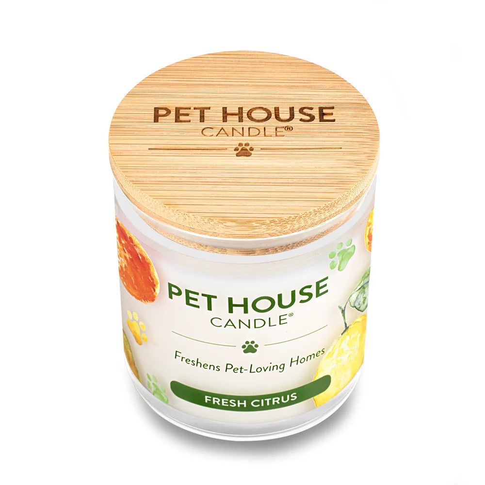Pet House 9oz Natural Soy Wax Candle Pet Odor Eliminator