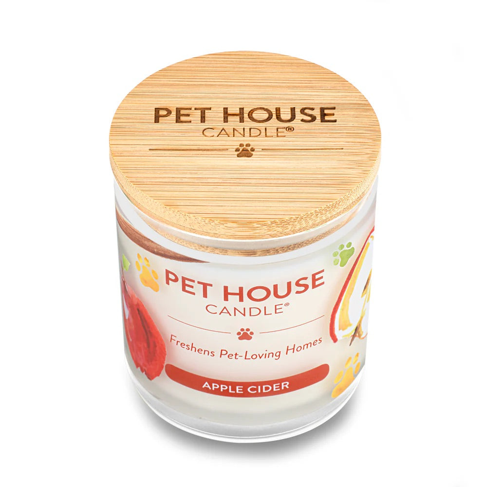 Pet House 9oz Natural Soy Wax Candle Pet Odor Eliminator