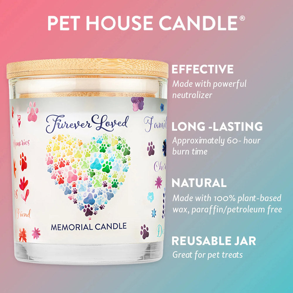 Pet House 9oz Natural Soy Wax Candle Pet Odor Eliminator