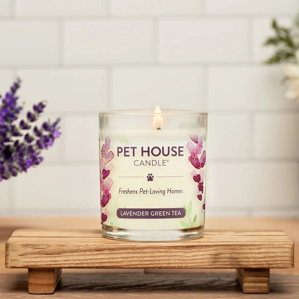 Pet House 9oz Natural Soy Wax Candle Pet Odor Eliminator