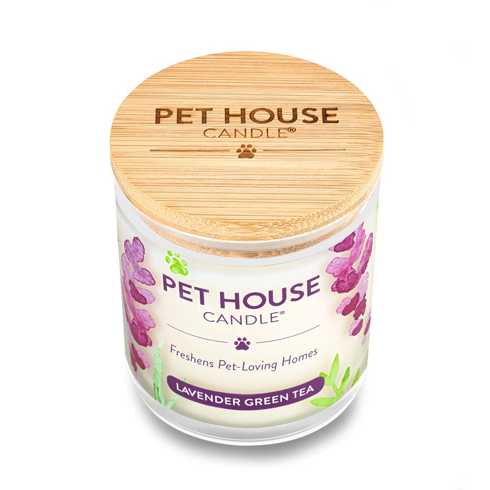 Pet House 9oz Natural Soy Wax Candle Pet Odor Eliminator