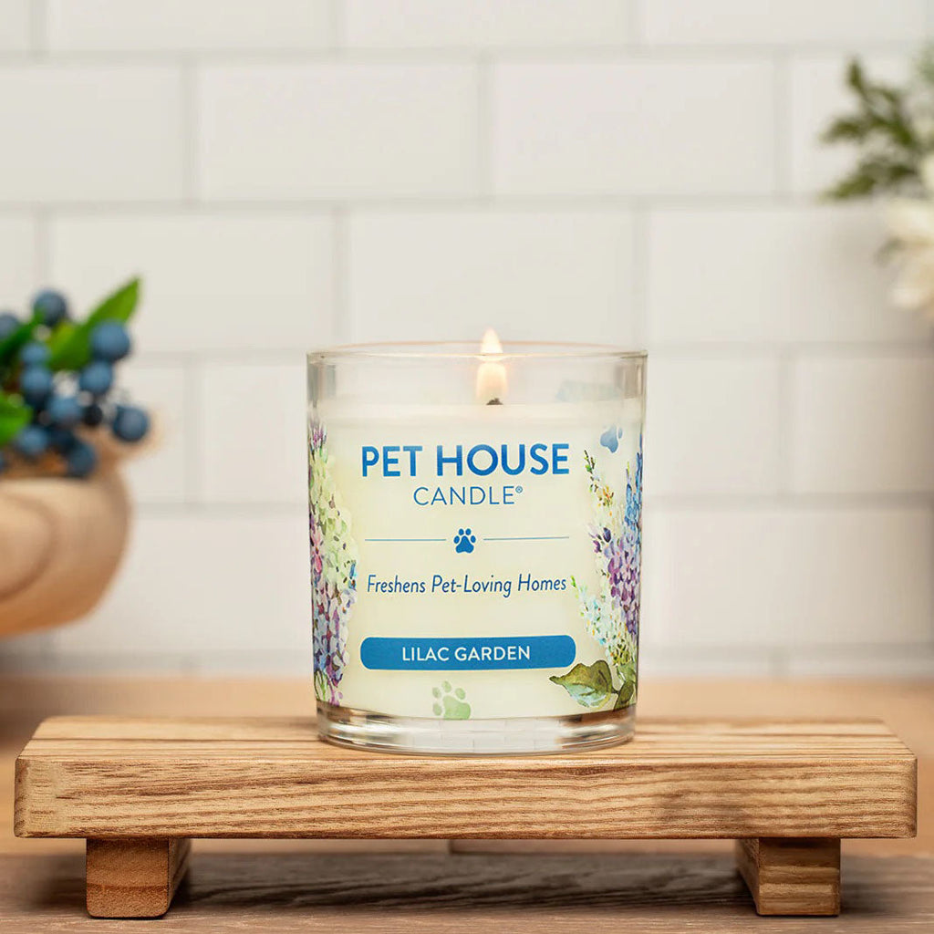 Pet House 9oz Natural Soy Wax Candle Pet Odor Eliminator