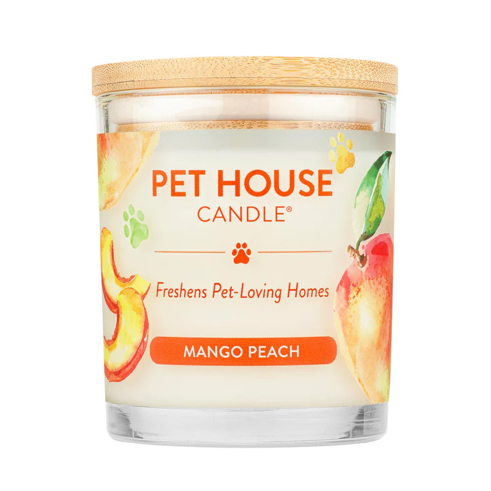 Pet House 9oz Natural Soy Wax Candle Pet Odor Eliminator