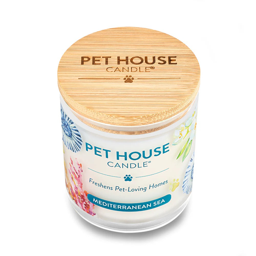 Pet House 9oz Natural Soy Wax Candle Pet Odor Eliminator