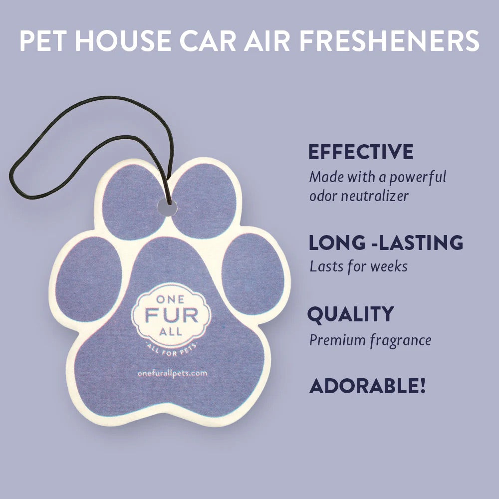 Pet House Plant Based Long Lasting Pet Odor Eliminating Car Freshener