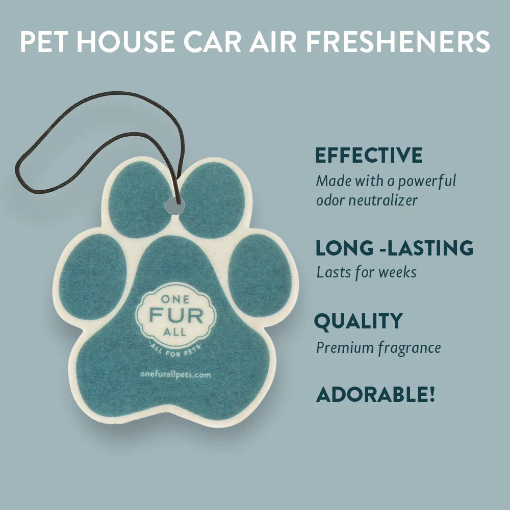 Pet House Plant Based Long Lasting Pet Odor Eliminating Car Freshener