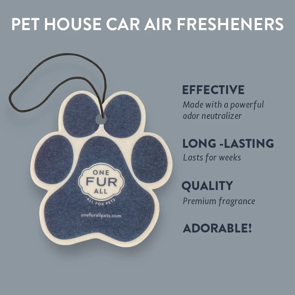 Pet House Plant Based Long Lasting Pet Odor Eliminating Car Freshener