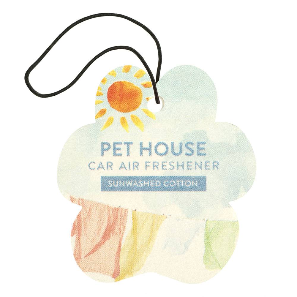 Pet House Plant Based Long Lasting Pet Odor Eliminating Car Freshener
