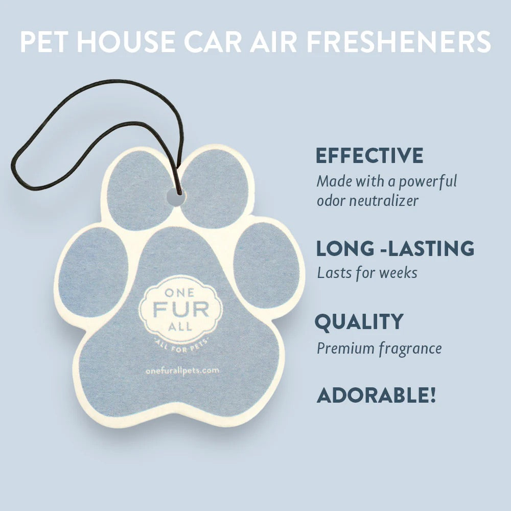 Pet House Plant Based Long Lasting Pet Odor Eliminating Car Freshener