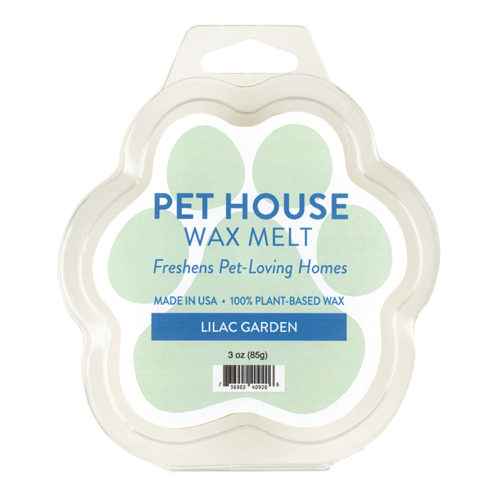Pet House Natural Soy Wax Melts Odor Eliminating Paw Shaped