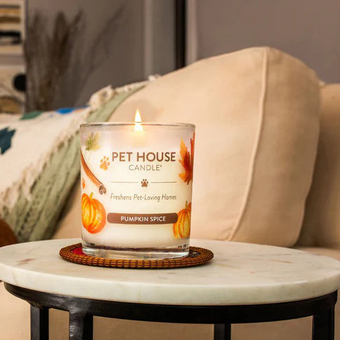 Pet House 9oz Natural Soy Wax Candle Pet Odor Eliminator
