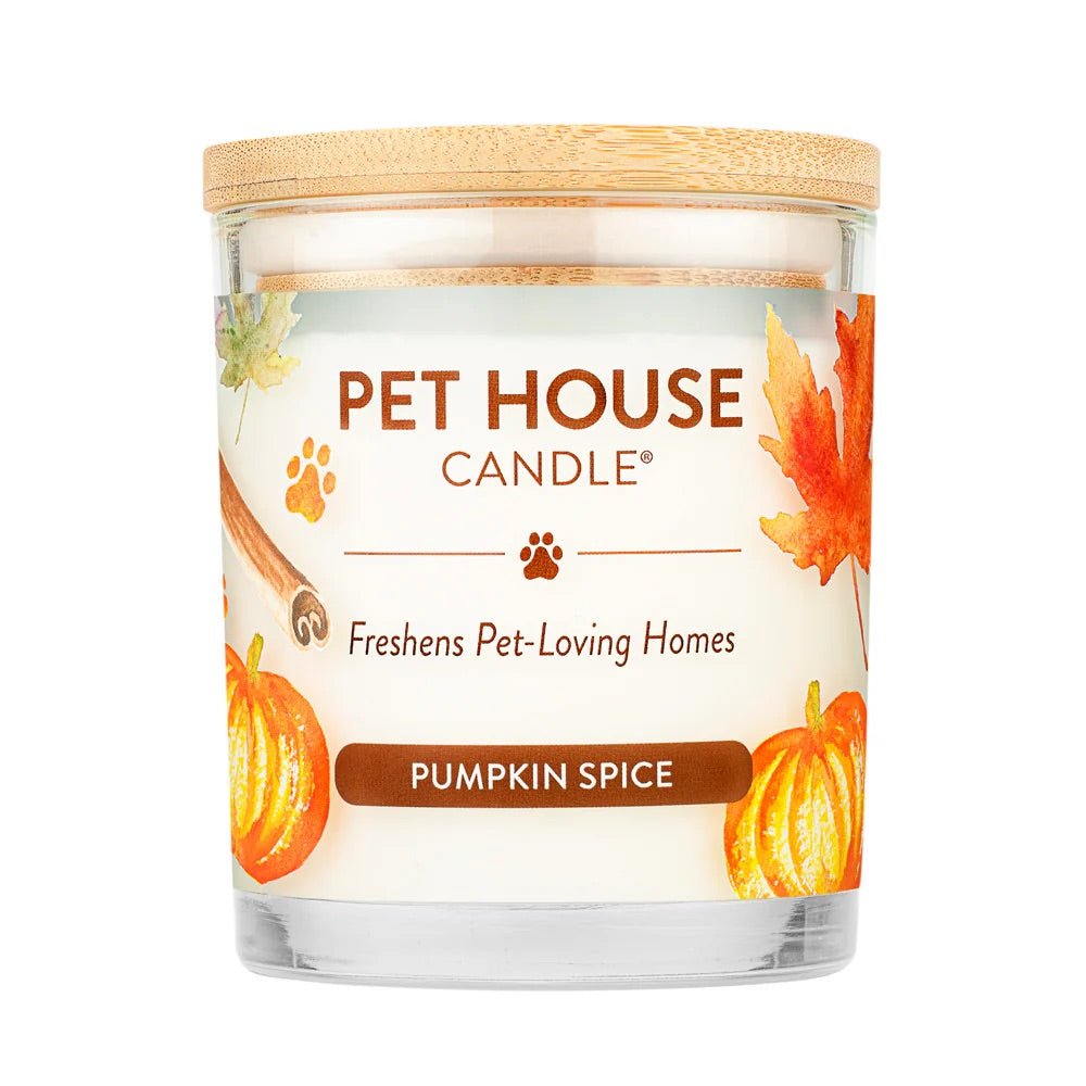 Pet House 9oz Natural Soy Wax Candle Pet Odor Eliminator