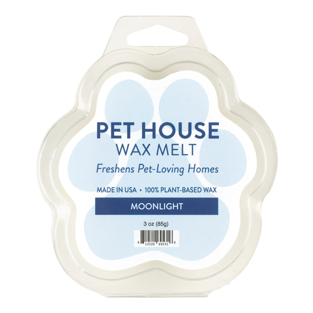 Pet House Natural Soy Wax Melts Odor Eliminating Paw Shaped