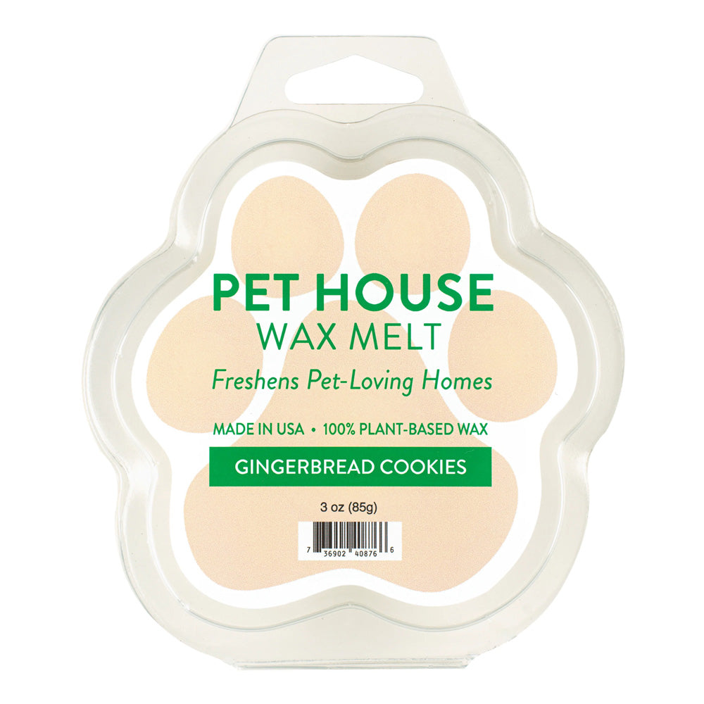 Pet House Natural Soy Wax Melts Odor Eliminating Paw Shaped