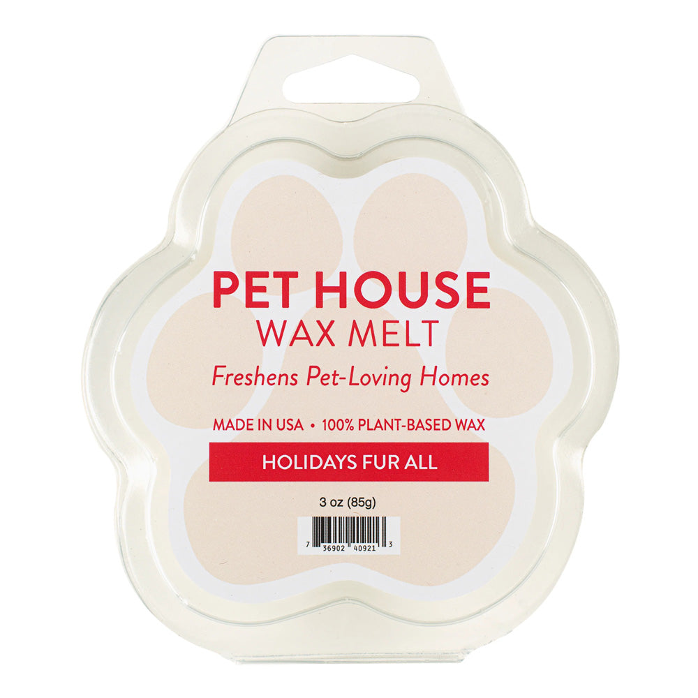 Pet House Natural Soy Wax Melts Odor Eliminating Paw Shaped