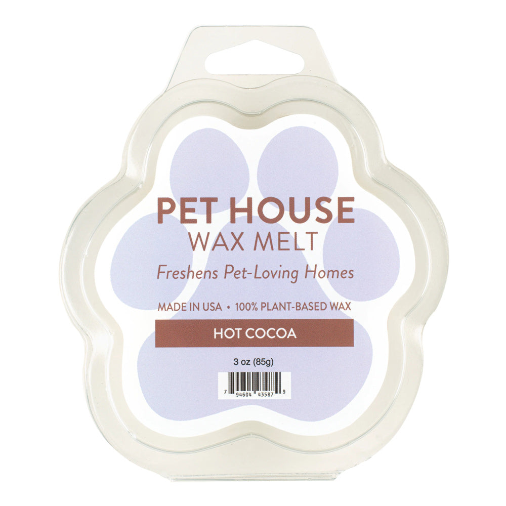 Pet House Natural Soy Wax Melts Odor Eliminating Paw Shaped