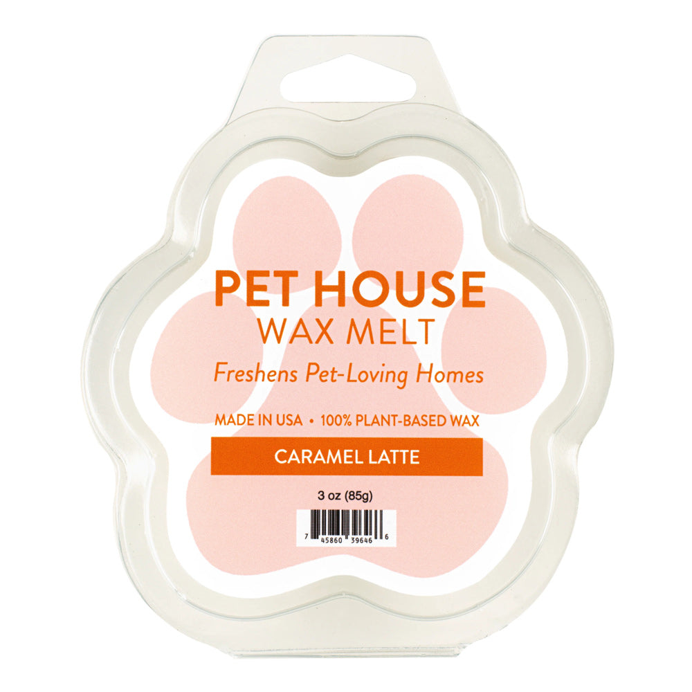 Pet House Natural Soy Wax Melts Odor Eliminating Paw Shaped