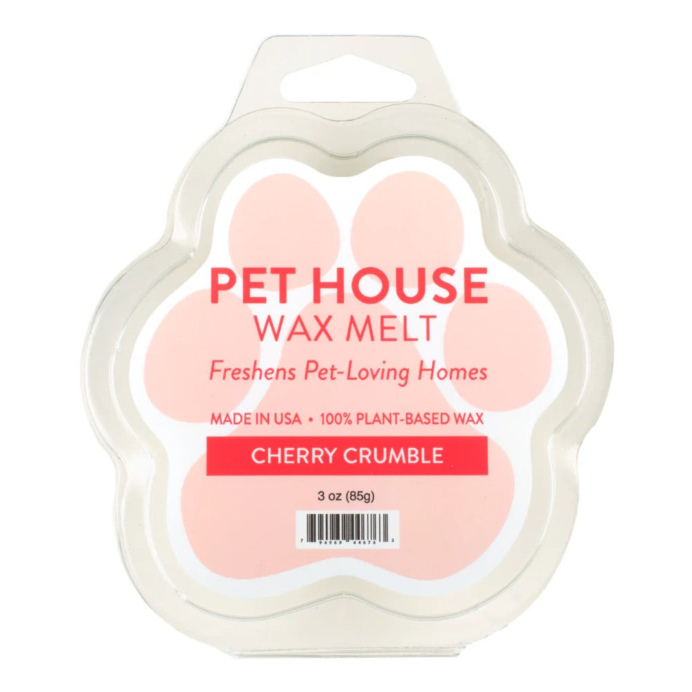 Pet House Natural Soy Wax Melts Odor Eliminating Paw Shaped
