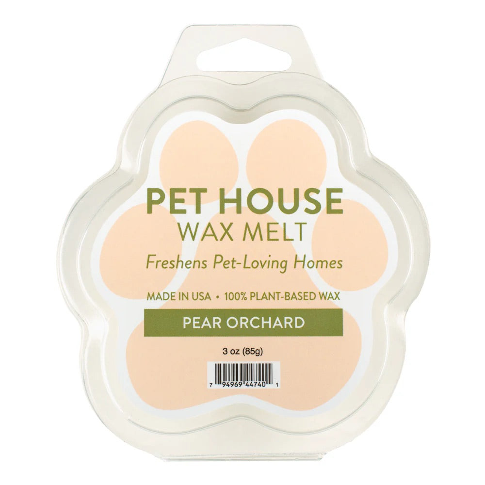 Pet House Natural Soy Wax Melts Odor Eliminating Paw Shaped