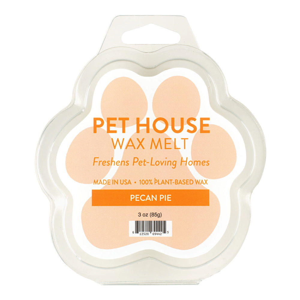 Pet House Natural Soy Wax Melts Odor Eliminating Paw Shaped