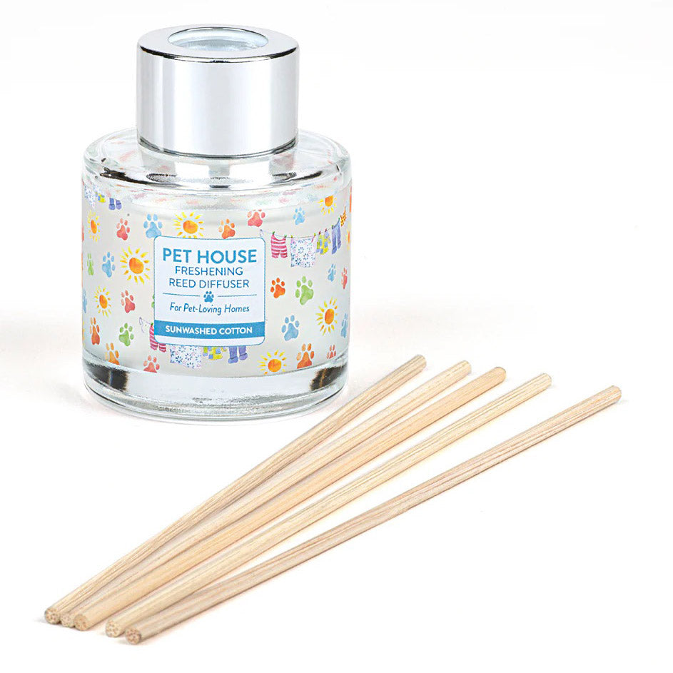 Pet House Non-Toxic Pet Odor Neutralizing Reed Diffuser 3oz