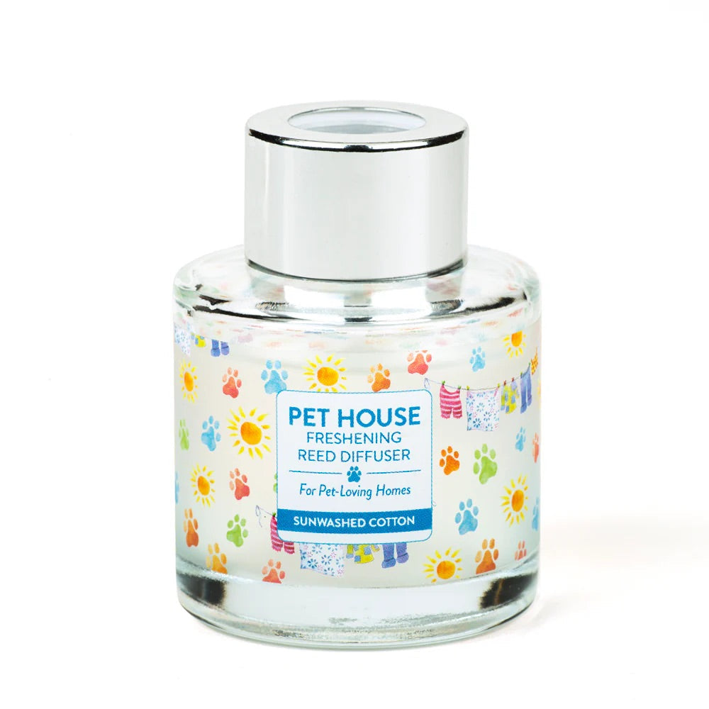 Pet House Non-Toxic Pet Odor Neutralizing Reed Diffuser 3oz