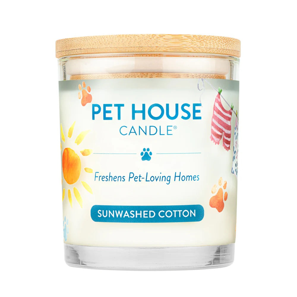 Pet House 9oz Natural Soy Wax Candle Pet Odor Eliminator