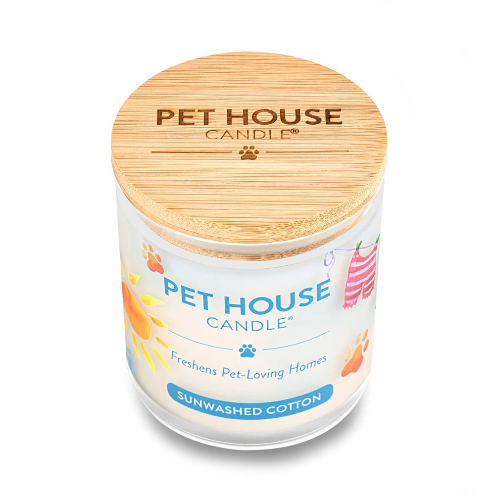 Pet House 9oz Natural Soy Wax Candle Pet Odor Eliminator