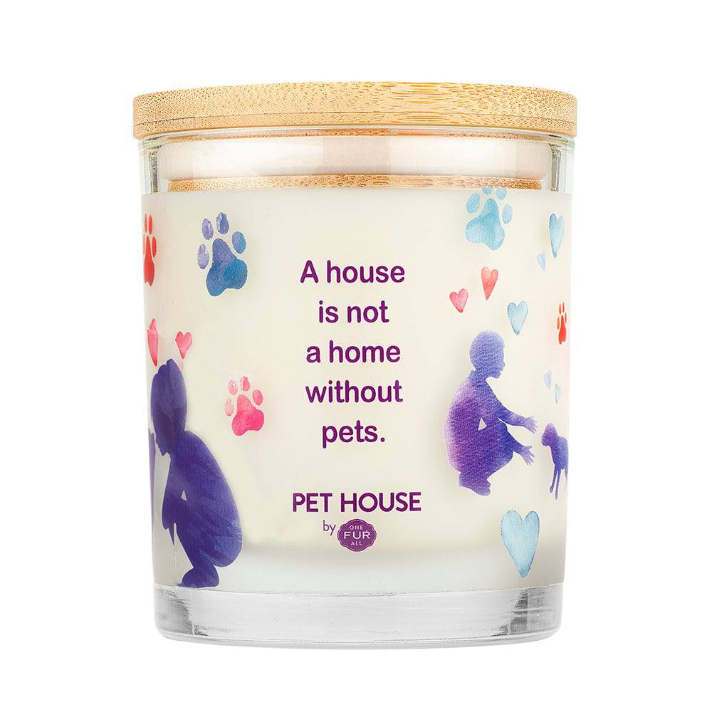 Pet House 9oz Natural Soy Wax Candle Pet Odor Eliminator