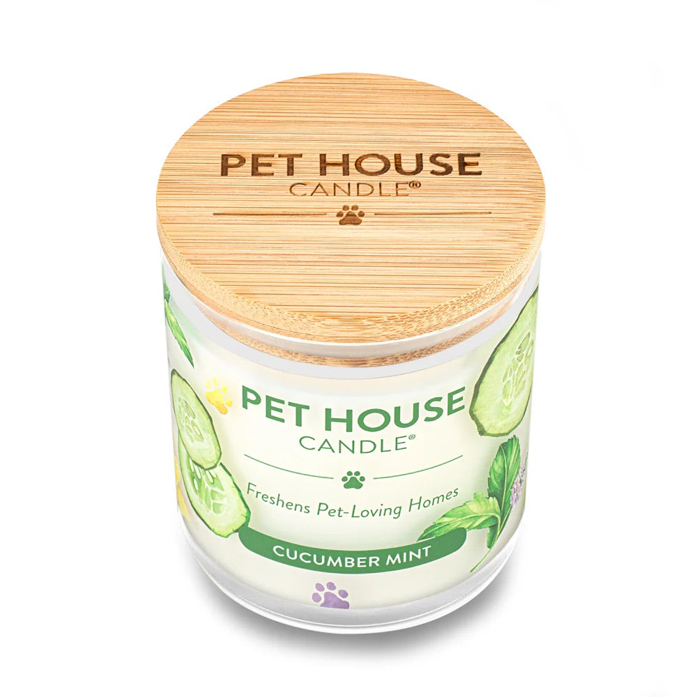Pet House 9oz Natural Soy Wax Candle Pet Odor Eliminator
