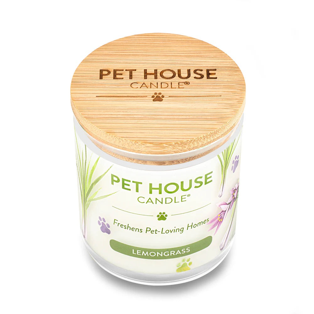 Pet House 9oz Natural Soy Wax Candle Pet Odor Eliminator