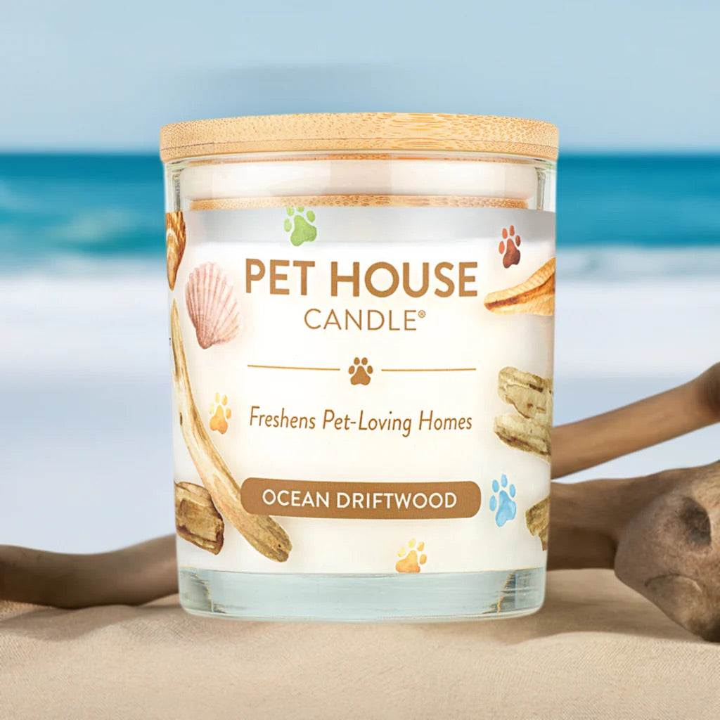 Pet House 9oz Natural Soy Wax Candle Pet Odor Eliminator