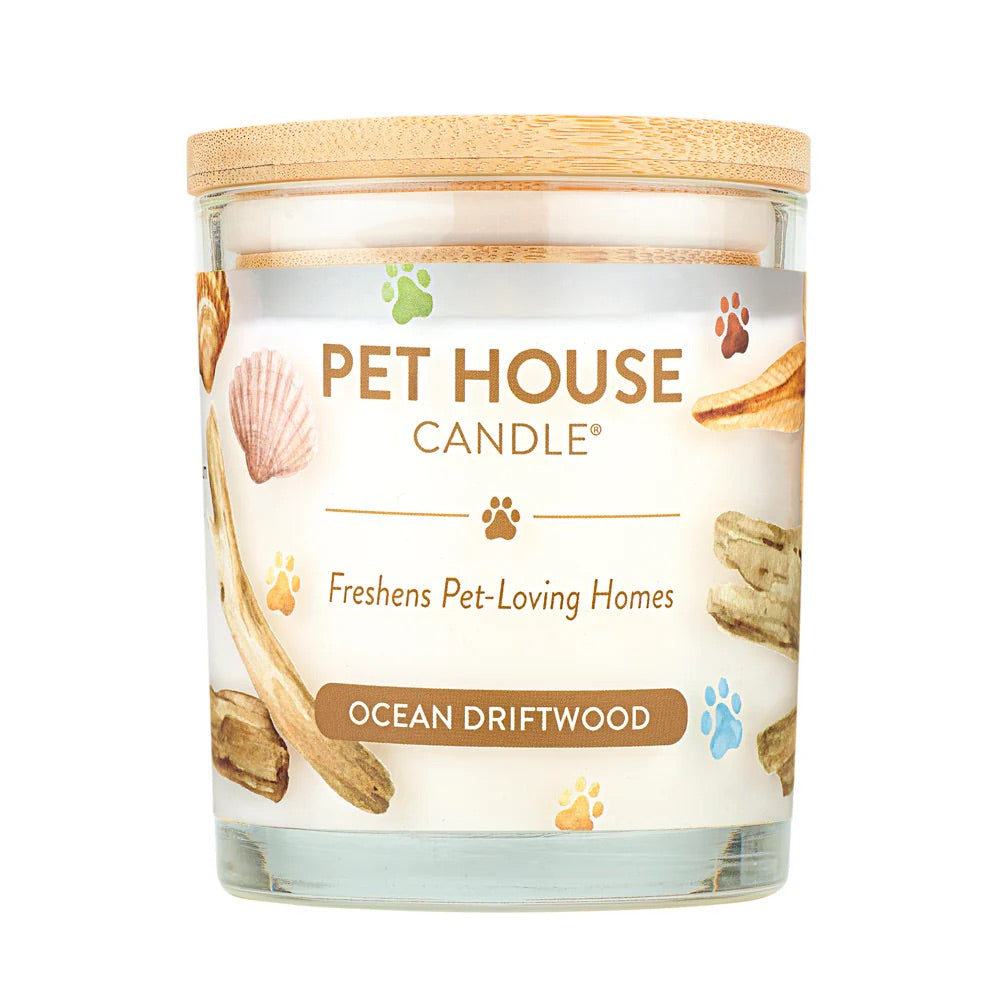 Pet House 9oz Natural Soy Wax Candle Pet Odor Eliminator