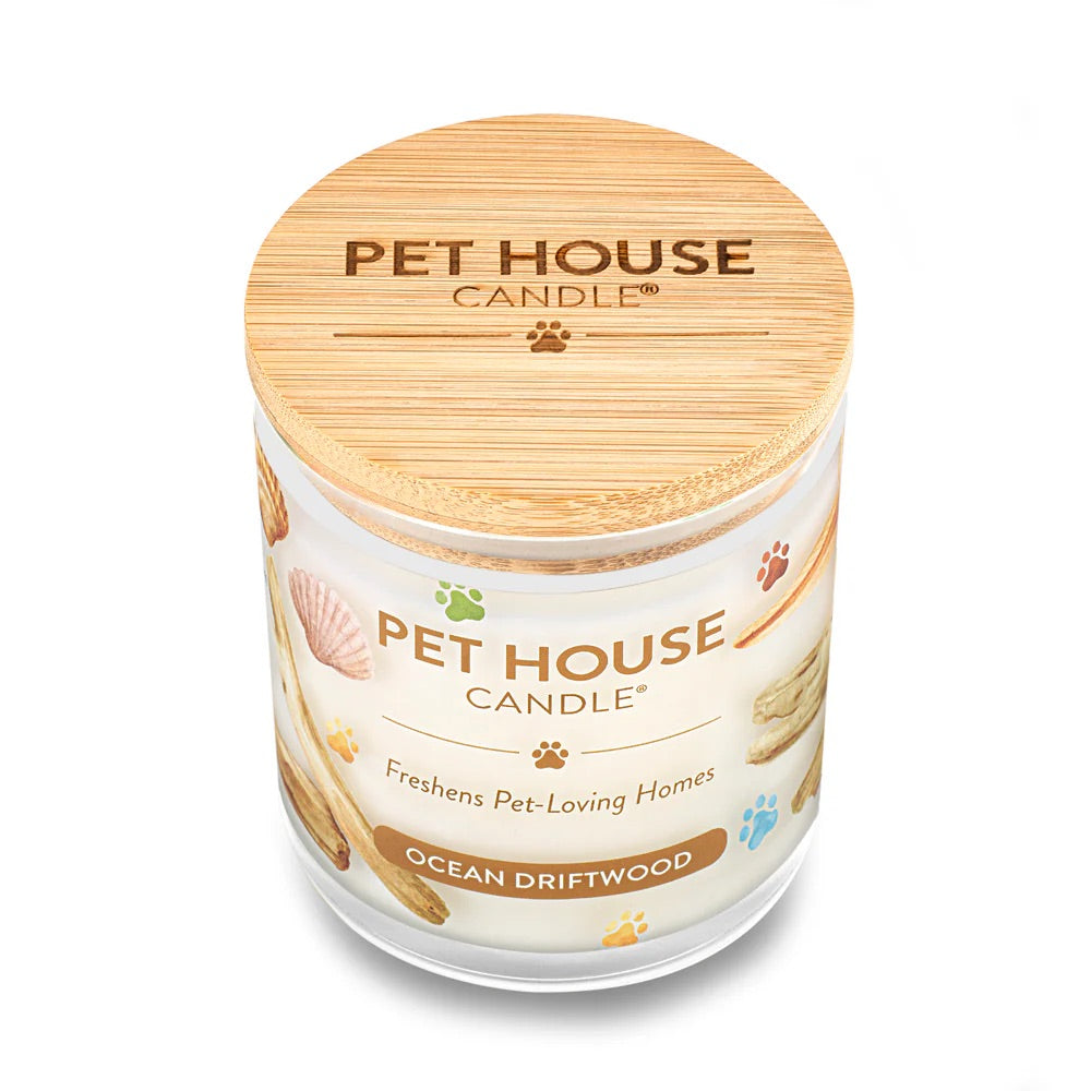 Pet House 9oz Natural Soy Wax Candle Pet Odor Eliminator