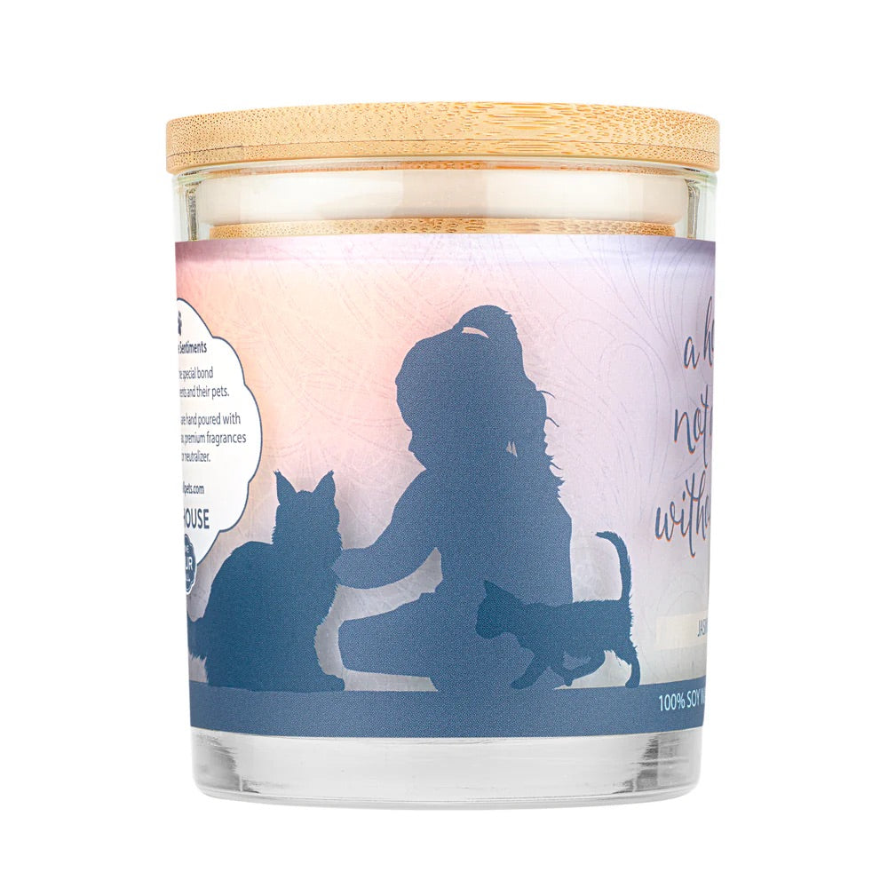 Pet House 9oz Natural Soy Wax Candle Pet Odor Eliminator