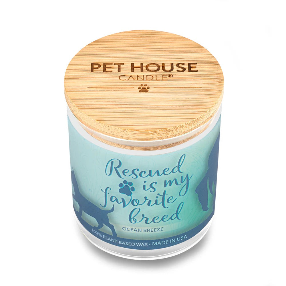 Pet House 9oz Natural Soy Wax Candle Pet Odor Eliminator