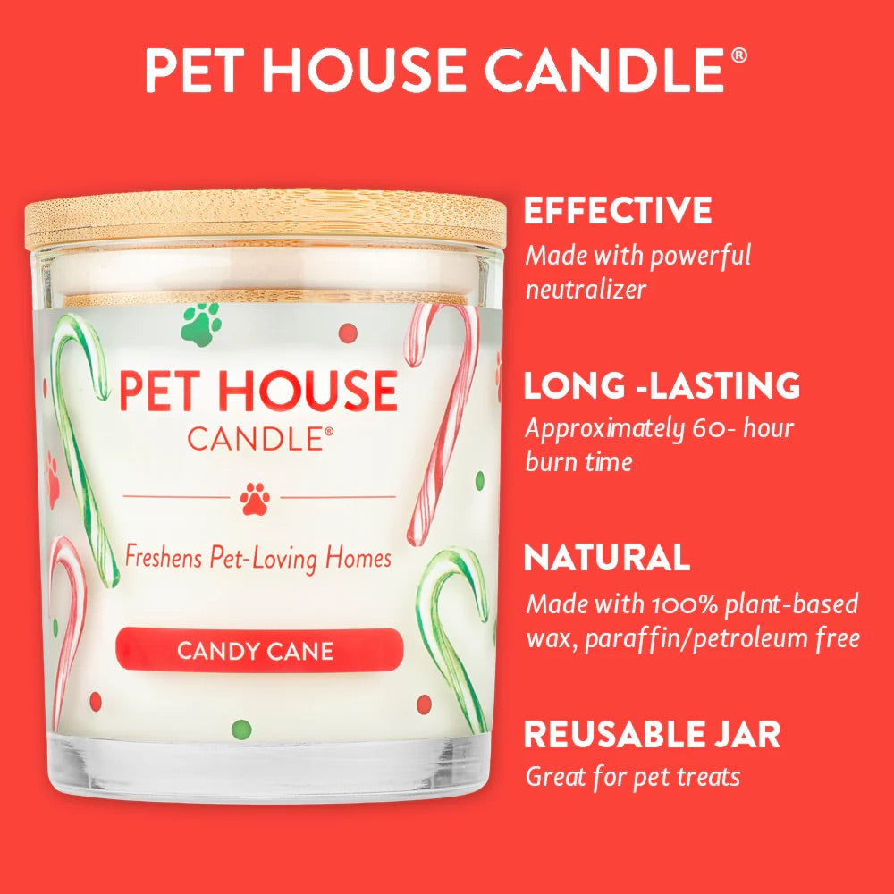 Pet House 9oz Natural Soy Wax Candle Pet Odor Eliminator