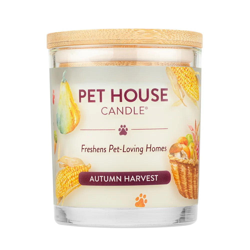 Pet House 9oz Natural Soy Wax Candle Pet Odor Eliminator
