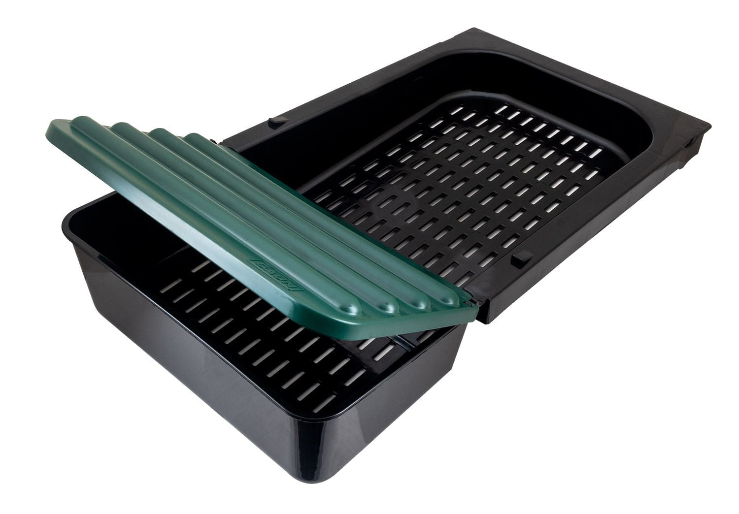 Gaun Durable Plastic Nesting Box Basket with Egg Roll-Out Lid