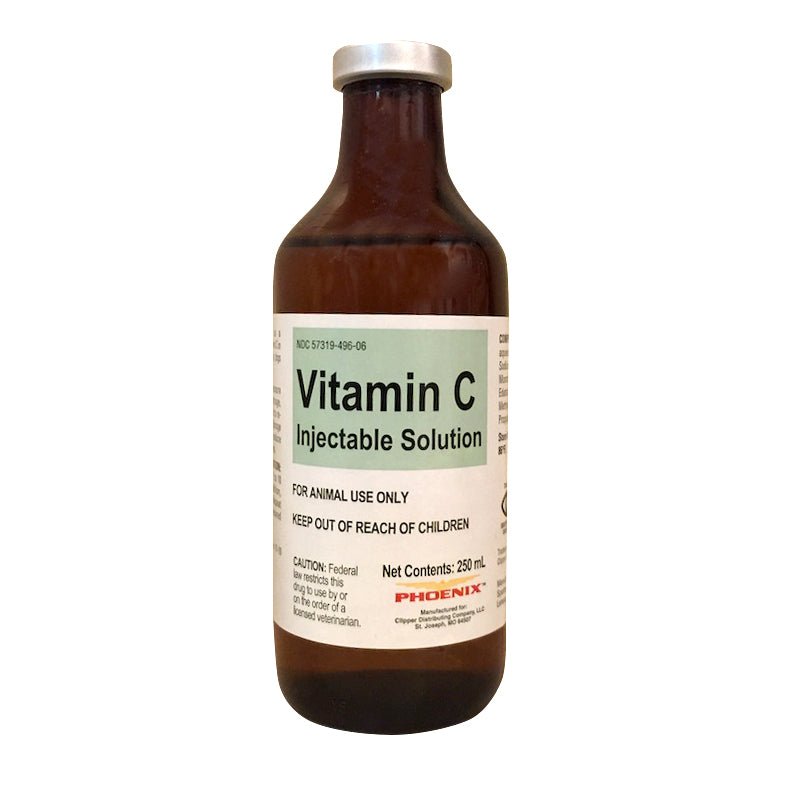 Rx Vitamin C Sterile Injectable Solution for Multi-Species Animal Immune Support