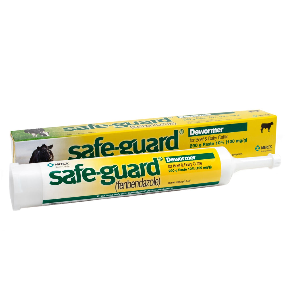 Safe-Guard 10% Fenbendazole Beef and Dairy Cattle Dewormer Paste 290g