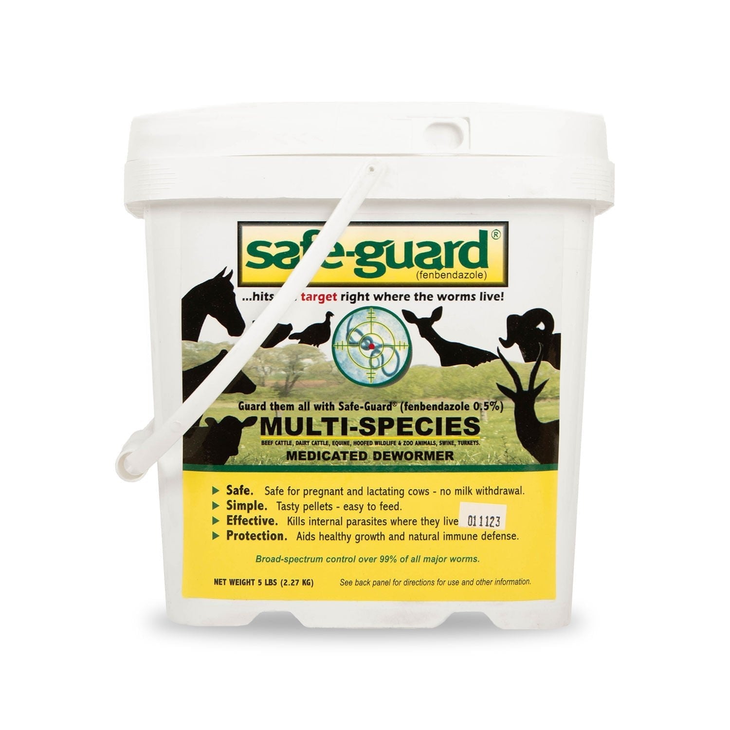 Safe-Guard Multi-Species Fenbendazole Dewormer Pellets for Livestock and Horses