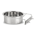 Jeffers Stainless Steel Coop Kennel Cup with Secure Screw Clamp