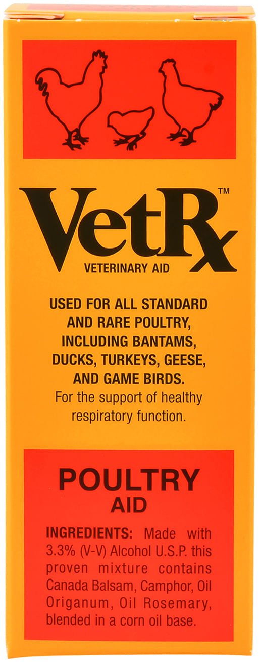 VetRx All-Natural Poultry Aid Remedy for Chickens and Game Birds